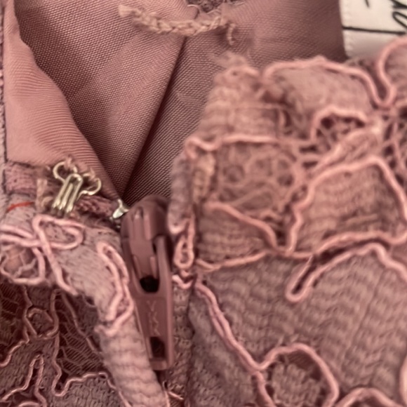 Pink mauve formal dress - Picture 5 of 9